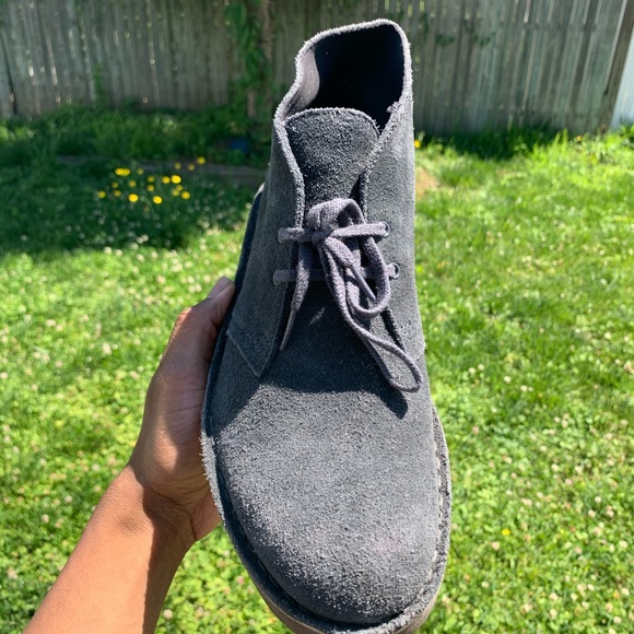 Clarks Classic Suede Desert Boot Sz 9M - Picture 2 of 7
